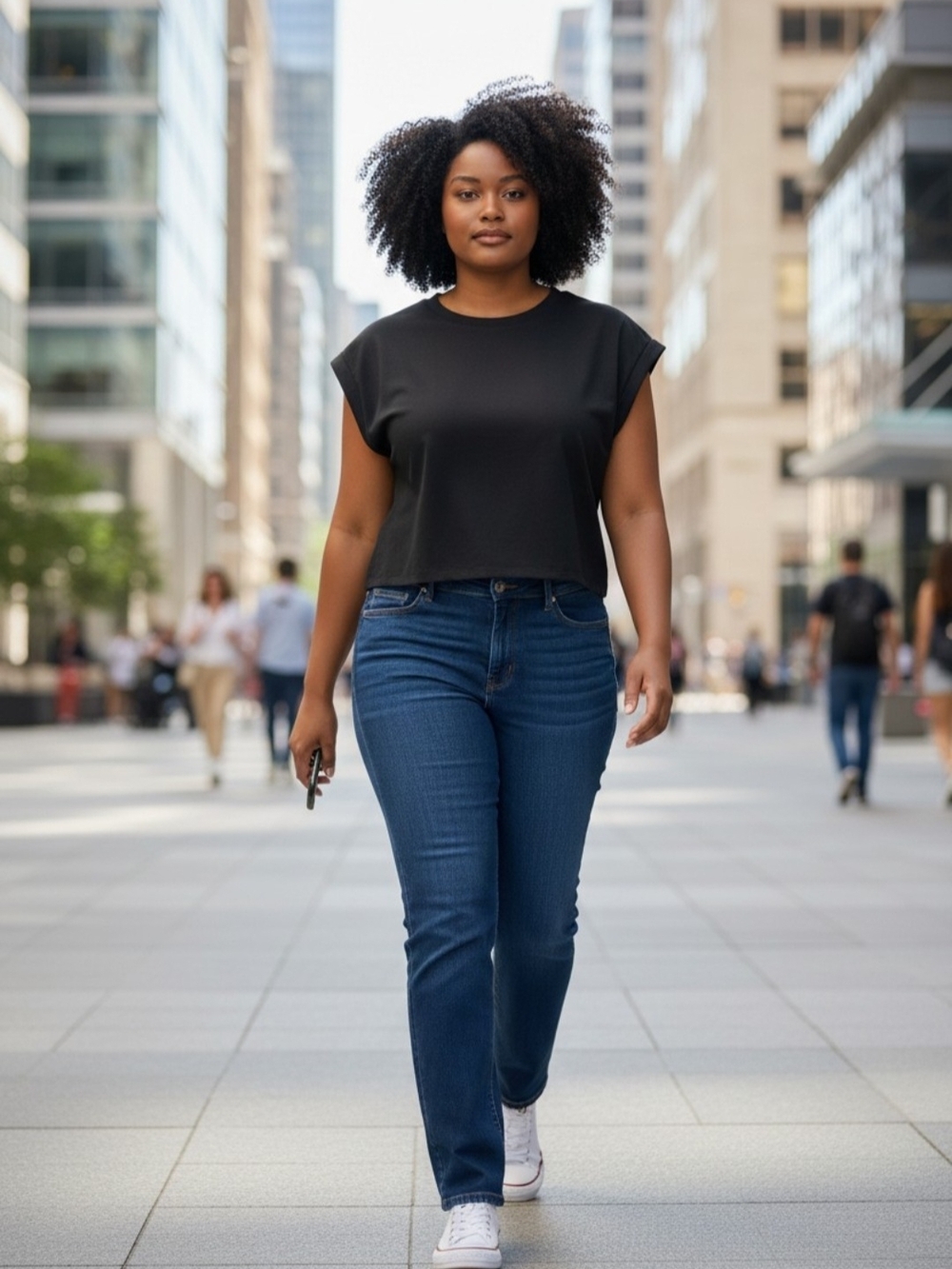 The Drop Elegant Chic  Womens Eloisa Black Cap Sleeve Crop Top Back Zip XXL